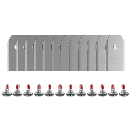 Segway Navimow Replacement Blades (Plus) – 12 Piece Long-Life Blade Set for H, i & X3 Series