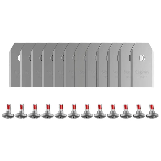 Segway Navimow Replacement Blades (Plus) – 12 Piece Long-Life Blade Set for H, i & X3 Series