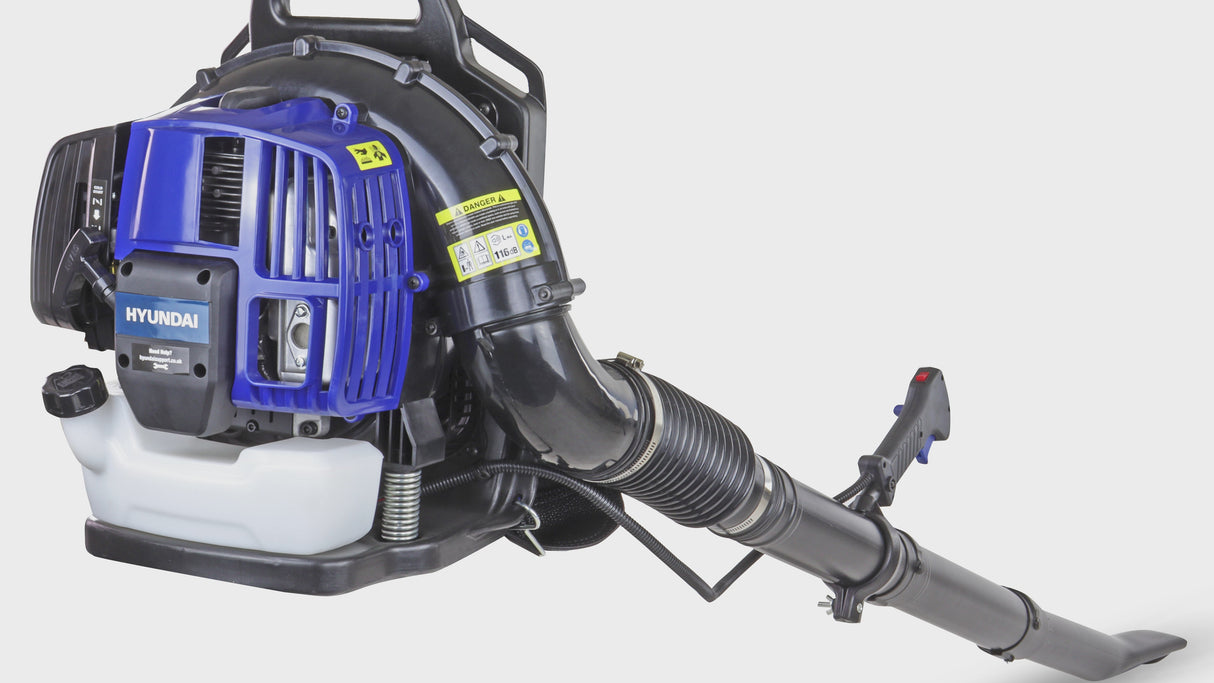 Hyundai Petrol Leaf Blower Backpack 52cc