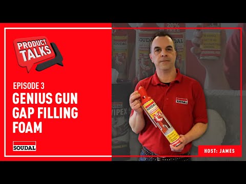 Soudal Genius Gun Gap Filling Foam - 600ml