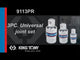 King Tony 9113PR Universal Joint Set - 3pc