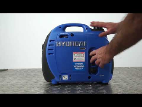 Hyundai 1000W Portable Petrol Inverter Generator HY1000Si