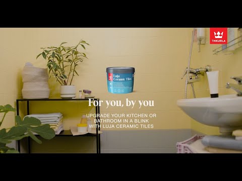 Tikkurila Ceramic Tiles - Kitchen and Bathroom Tile Paint