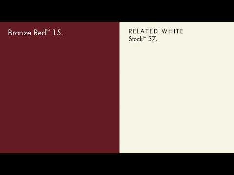 Little Greene Bronze Red Paint 015