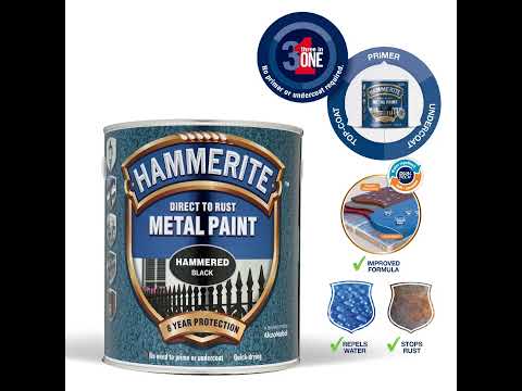 Hammerite Smooth Metal Paint | Silver - 750ml