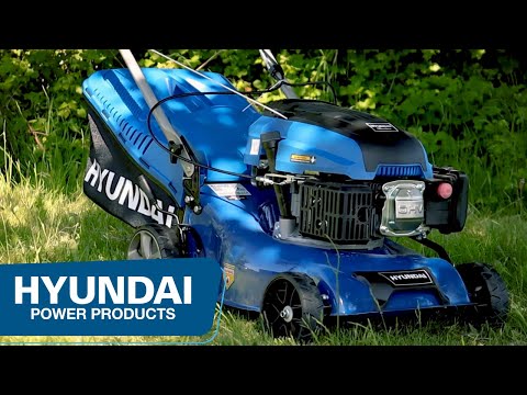 Hyundai Petrol Lawnmower Self Propelled 43cm 139cc
