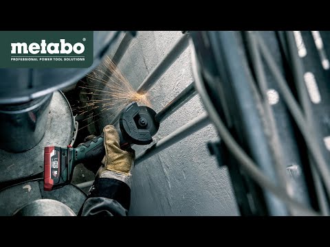 Metabo Cordless Angle Grinder 76mm CC 18 LTX BL 18V Body Only in MetaBOX Case