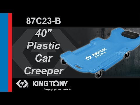 King Tony Plastic Car Creeper - 40inch