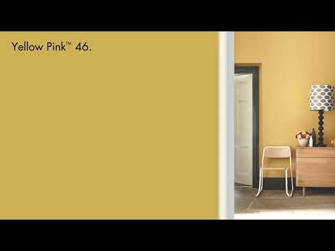 Little Greene Yellow-Pink Paint 046