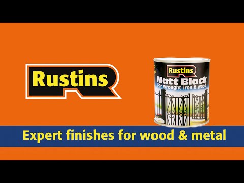 Rustins Quick Dry Black Matt
