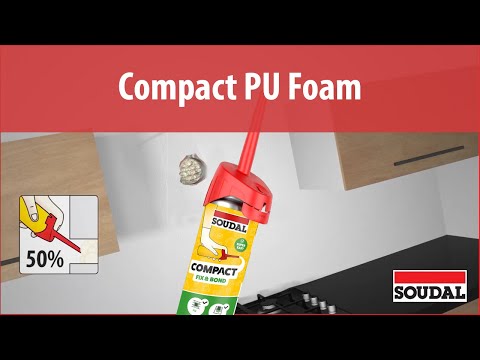 Soudal Compact Fix & Bond Expanding Foam - 150ml