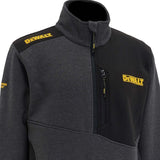 DeWalt Redland Utility 1/4 Zip Sweatshirt | Grey/Black