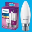 Philips Candle LED Bulb 25W B22 250 Lumen | Warm White 