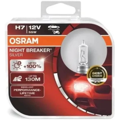 Osram Night Breaker - H7 12V - Headlight Bulb - Silver
