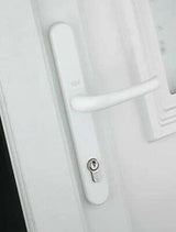 Yale Essentials Long Backplate Door Handle | White