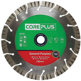 Coreplus 230mm Diamond Blade Twin Pack