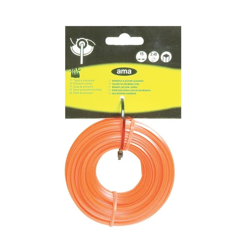Ama Square Strimmer Cord | Orange