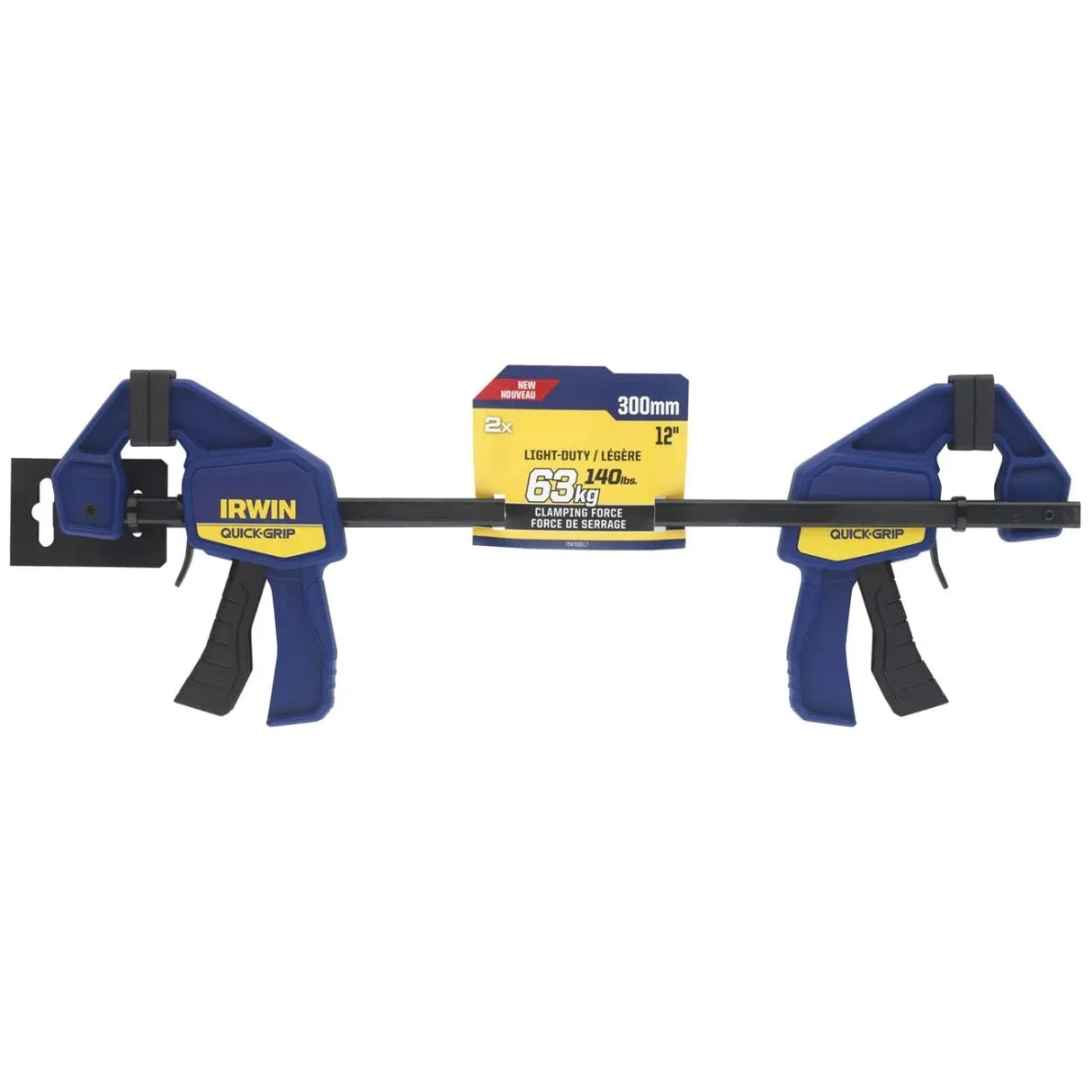 Irwin Quick Grip 300mm 12in Quick Change Bar Clamp - Twin Pack