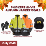 Snickers Hi-Vis Autumn Jacket Deal