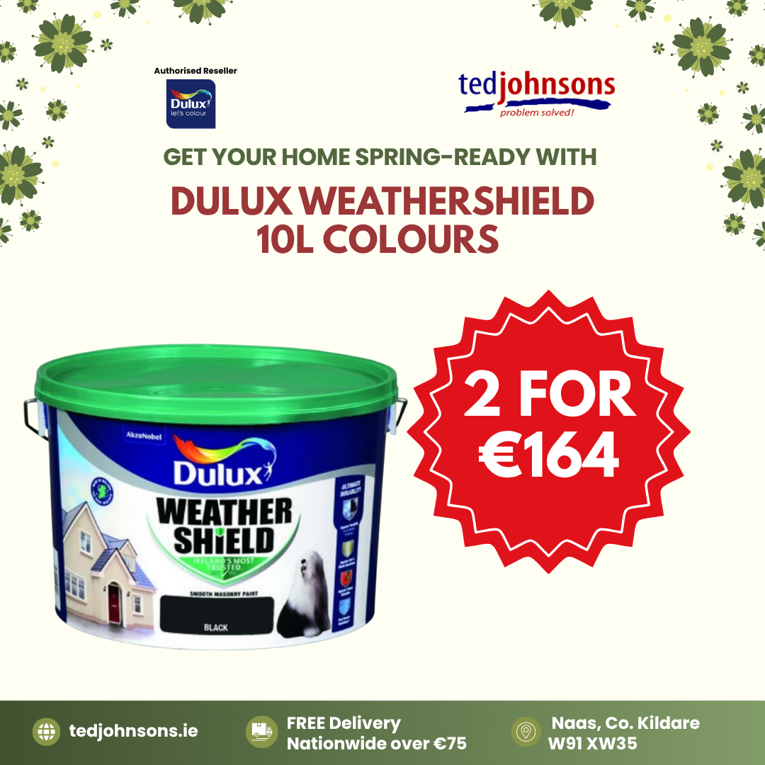 Dulux Weathershield Colour Paint - 10L| 2 for 164