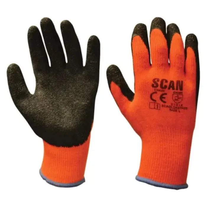 Scan Thermal Latex Gloves 3 Pairs