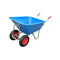 200L Twin Wheel PVC Wheelbarrow