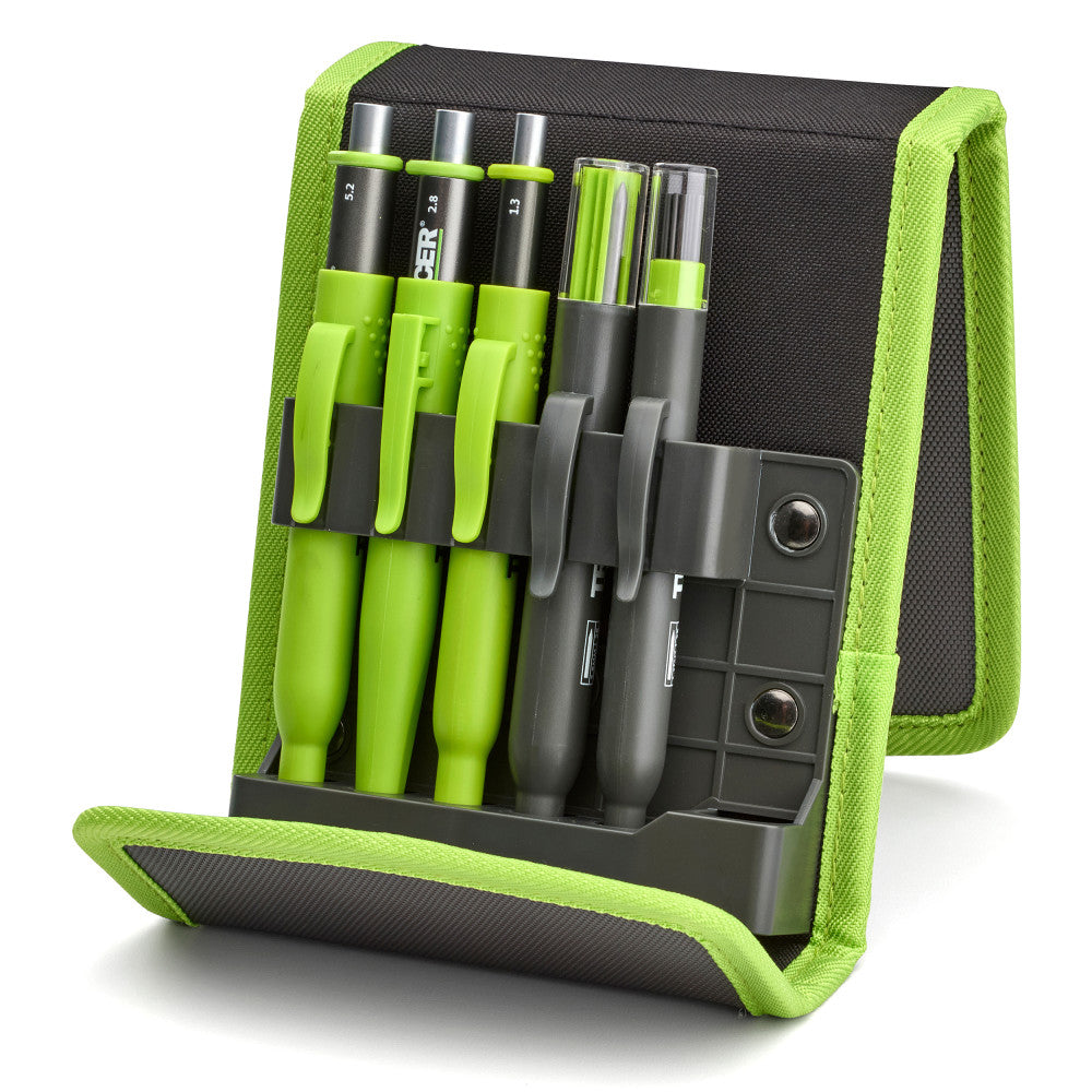 Tracer Pro Series 5 Piece Marker Collection with Storage Case