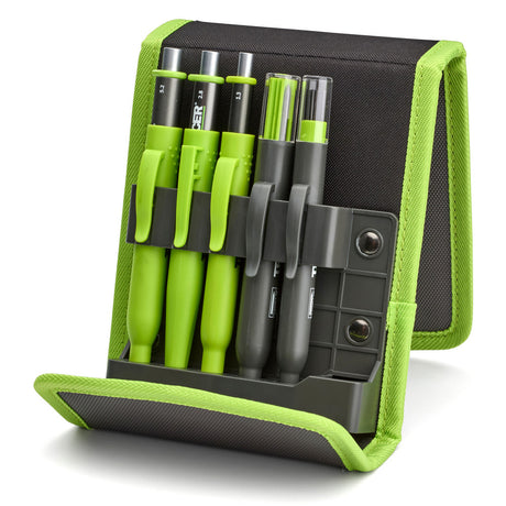 Tracer Pro Series 5 Piece Marker Collection with Storage Case