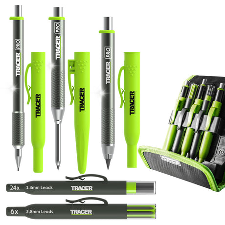 Tracer Pro Series 5 Piece Marker Collection with Storage Case