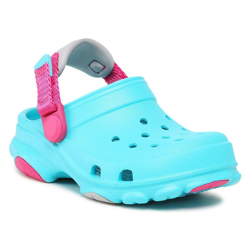 Crocs Kids All-Terrain Aqua Blue Clog