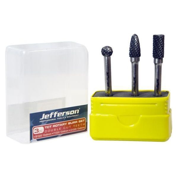 Jefferson Carbide Burr - TCT Rotary 3PC