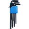 Jefferson Ball Hex Key Set - 9PC 1.5 - 10mm