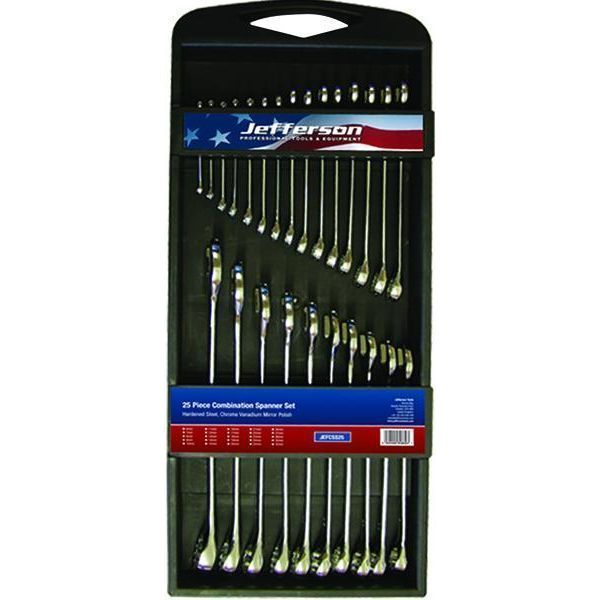 Jefferson Spanner Set mm 25PC Combi
