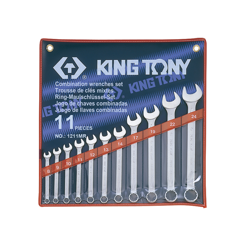 King Tony Spanner Set Comb mm 11PC 8-24mm