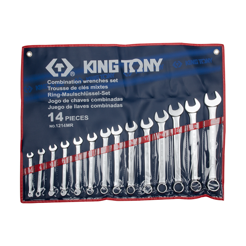King Tony mm Spanner Set 14PC Combi 10-32mm