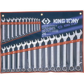 King Tony 1226MR 26 Piece Spanner Set