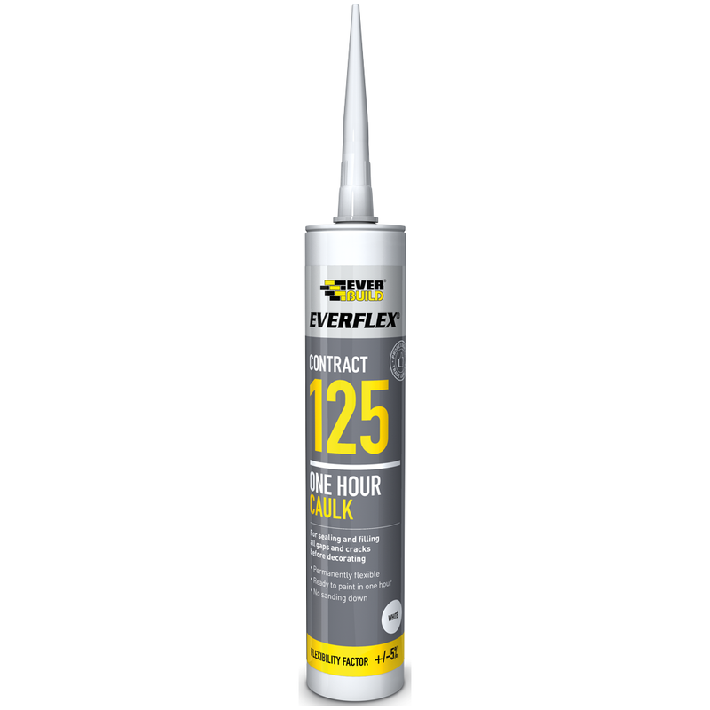Everbuild One Hour Caulk White C3