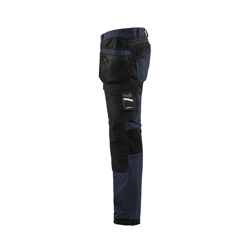 Blaklader 1522 Craftsman Trousers 4-Way Stretch Navy/Black