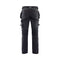 Blaklader 1522 Craftsman Trousers 4-Way Stretch Black/Grey