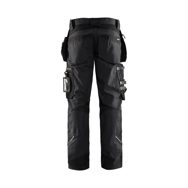 Blaklader 1590 Craftsman Trousers with Stretch Grey/Black