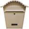 Manor Cream Traditional Steel Postbox