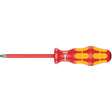 165 i PZ VDE Insulated screwdriver for Pozidriv screwsPZ 1 x 80 mm