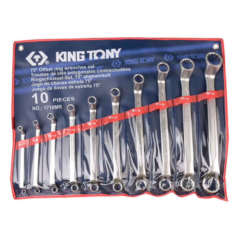 King Tony Spanner Set-mm Ring10PC