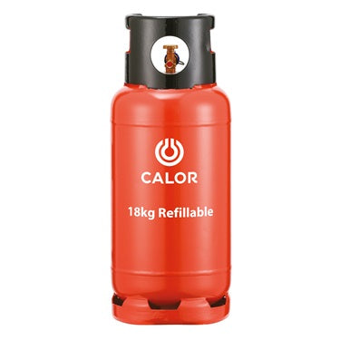 Calor Propane Gas Refill 18kg Forklift Red Cylinder