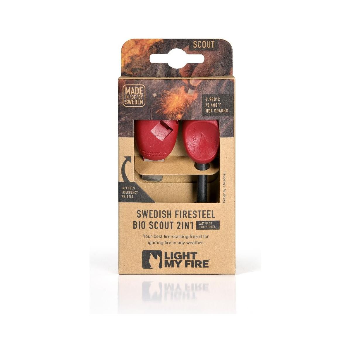 Light My Fire Swedish FireSteel BIO scout 2in1 Rusty Orange