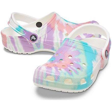Crocs Classic Tie Die Graphic Clog Fresco/Multi