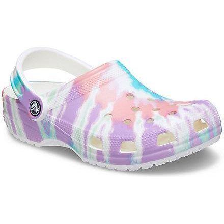 Crocs Classic Tie Die Graphic Clog Fresco/Multi