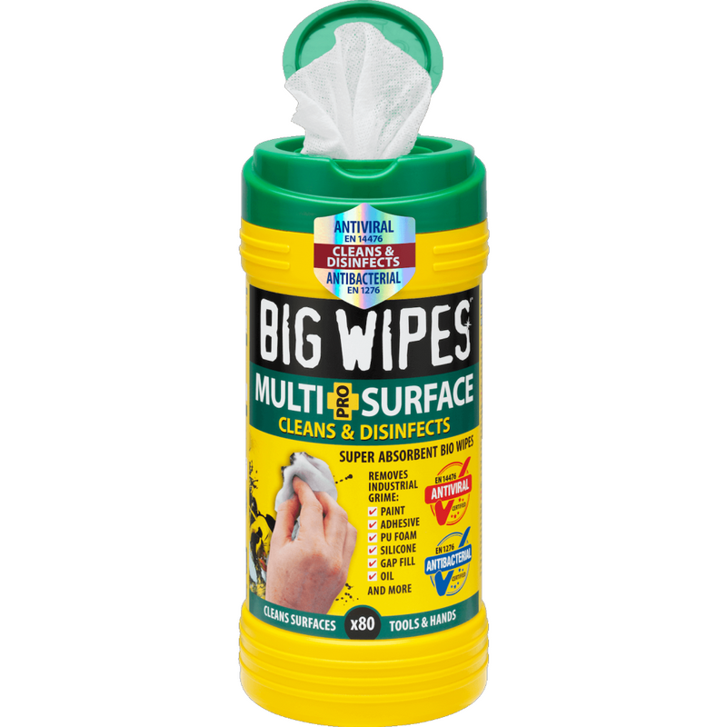 Big Wipes Multi Surface Cleaning Wipes Pack of 80