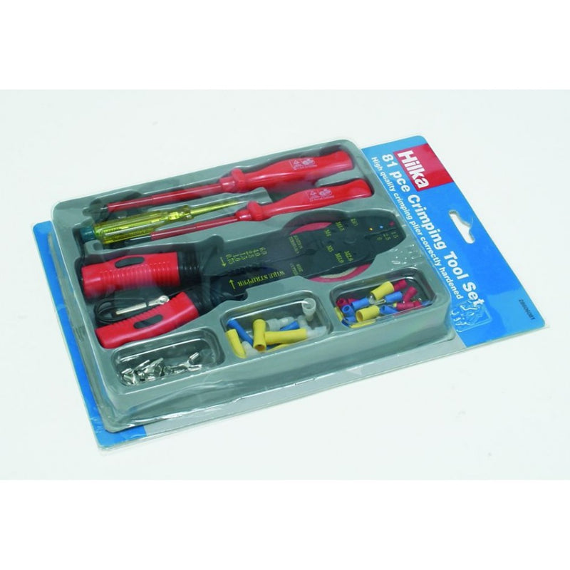 Hilka Wire Crimping Kit 81PC -