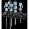 Wera 3334/3350/3355/6 Screwdriver set stainless and rack - 6 pieces | TedJohnsons.com